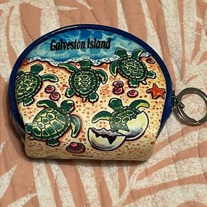 Colorful Turtle Print Women's Wallet